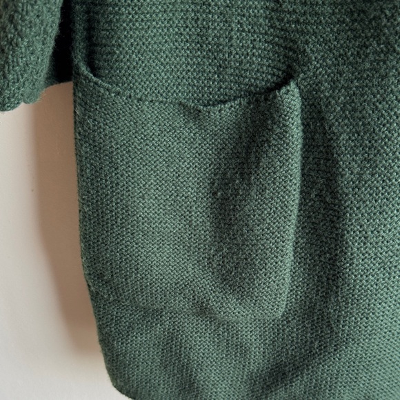 J. Jill XL duster sweater Green Textured Knit Top - Picture 7 of 10